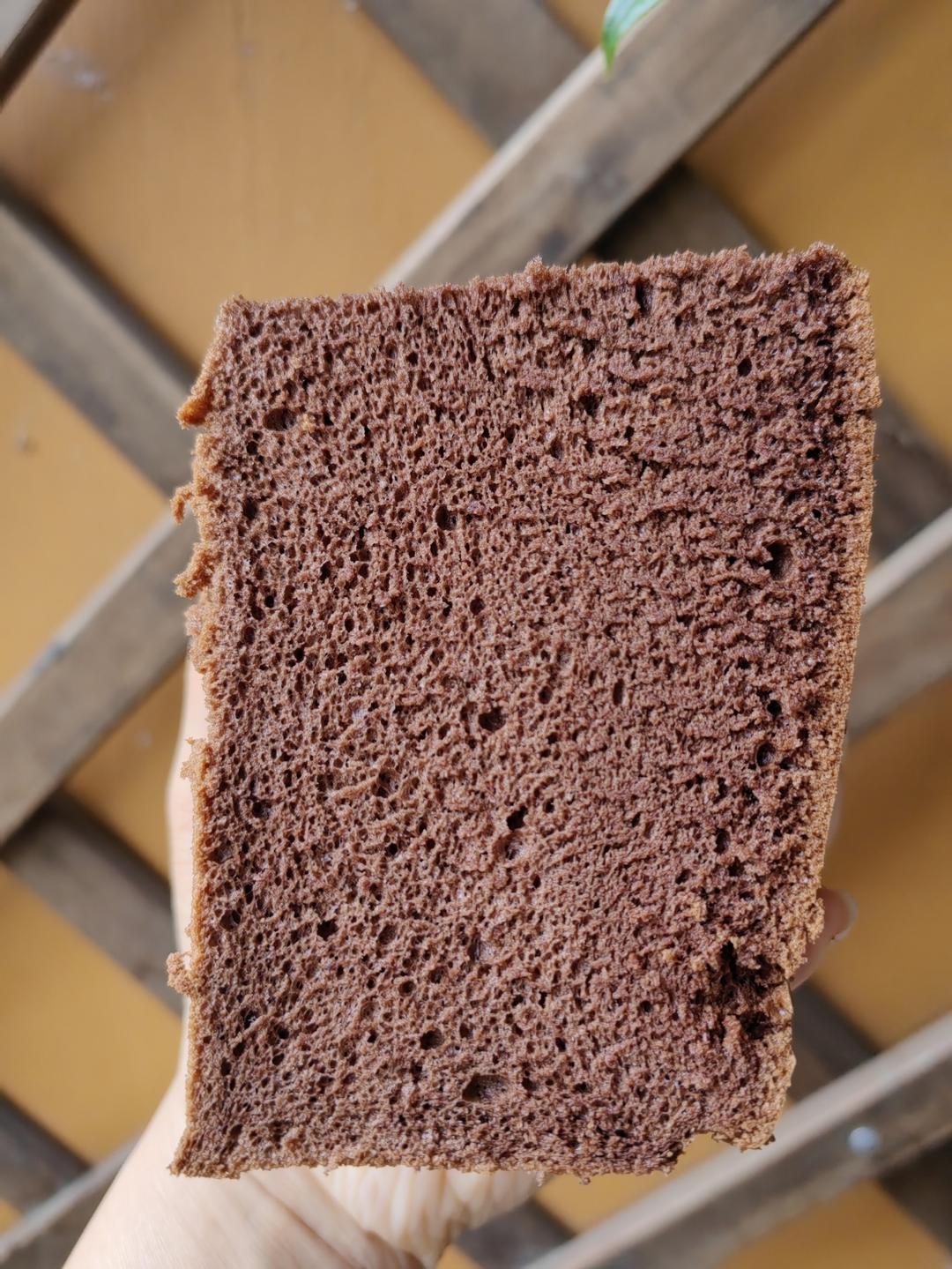 巧克力戚风蛋糕6寸(基础易成功版)