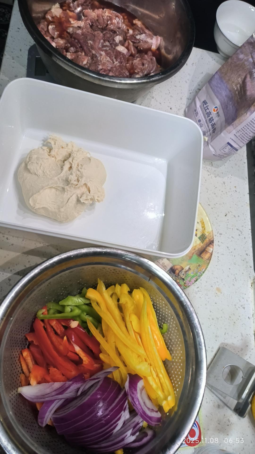 纯奶手撕吐司的做法 步骤1