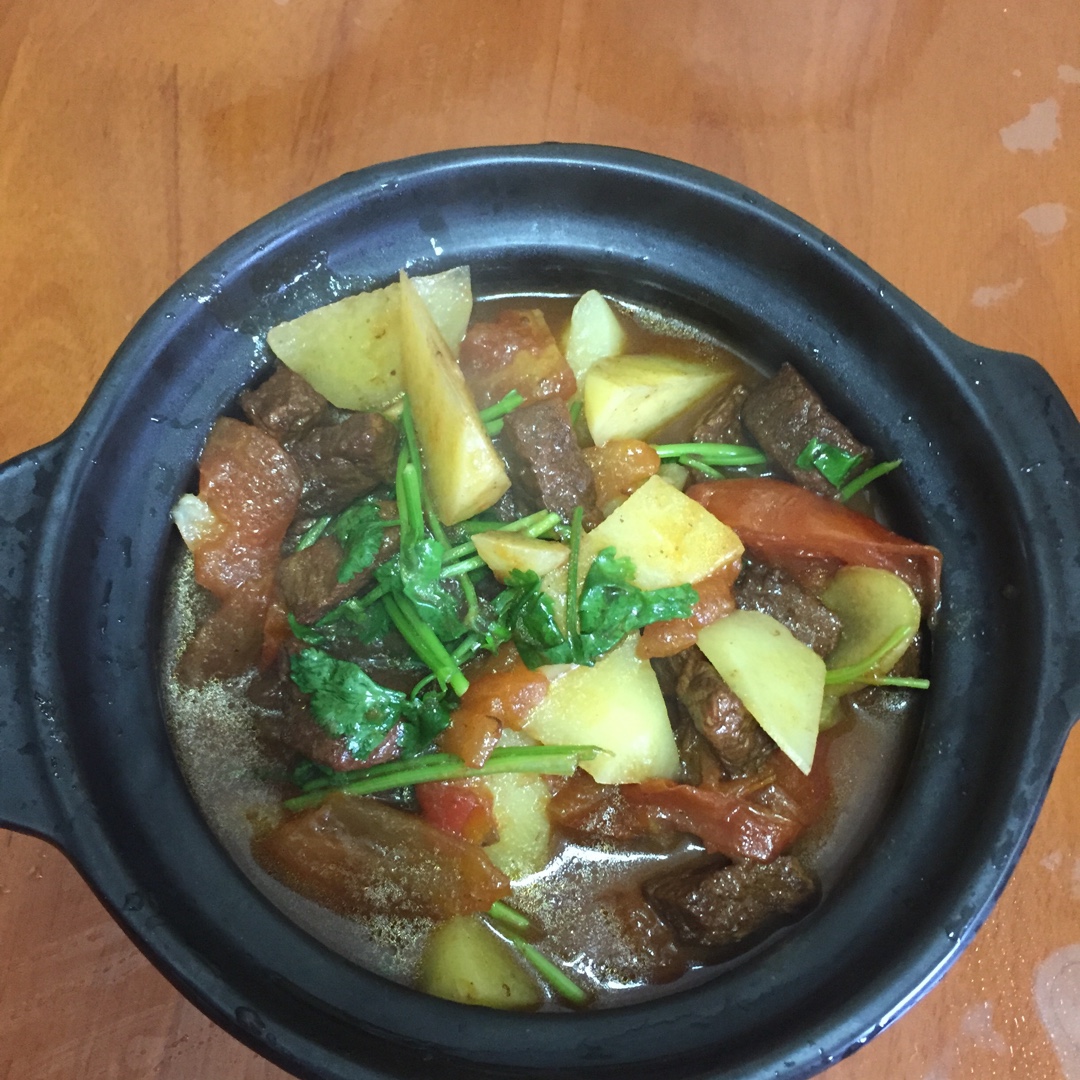 土豆炖牛肉