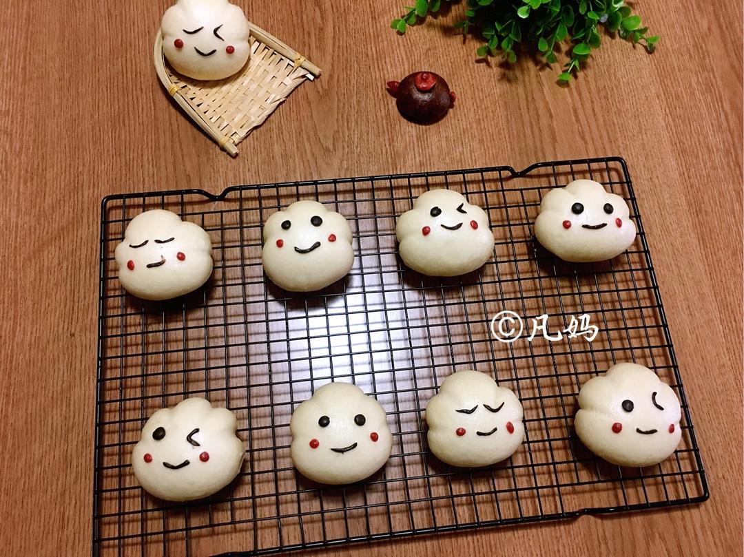《Tinrry+》美姬老师教你做可爱云朵造型馒头
