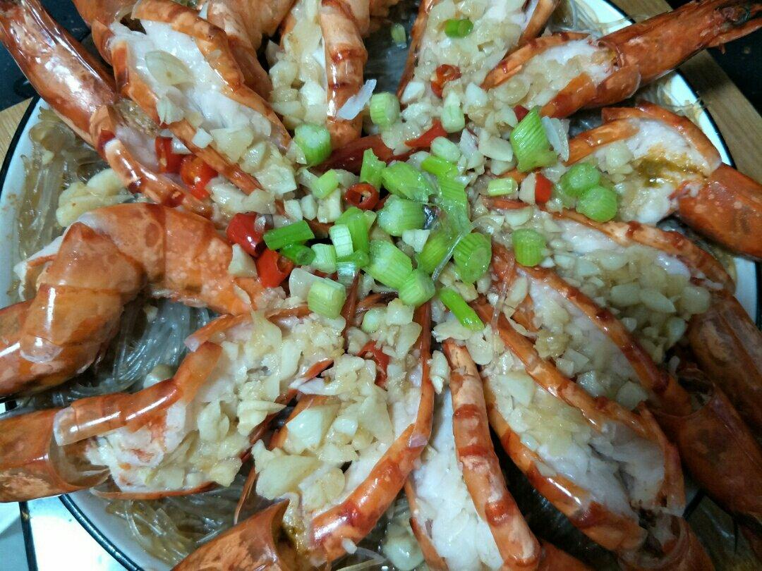 蒜蓉粉丝蒸虾