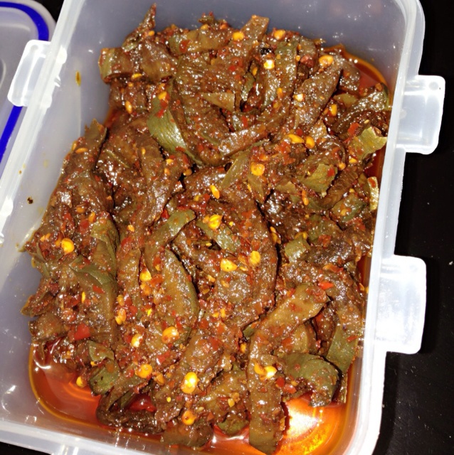 腌白萝卜丝