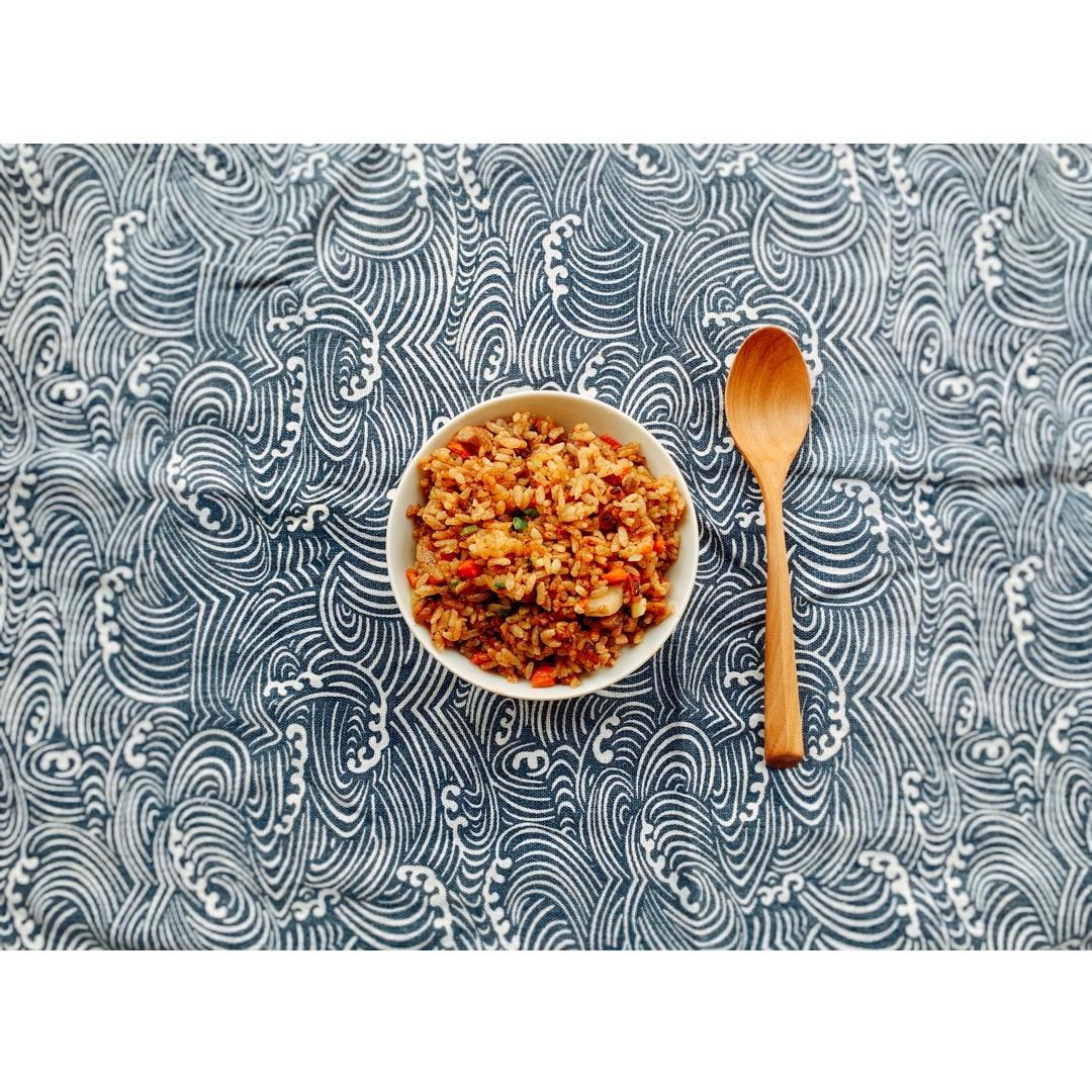 萝卜丁肉丁焖米饭