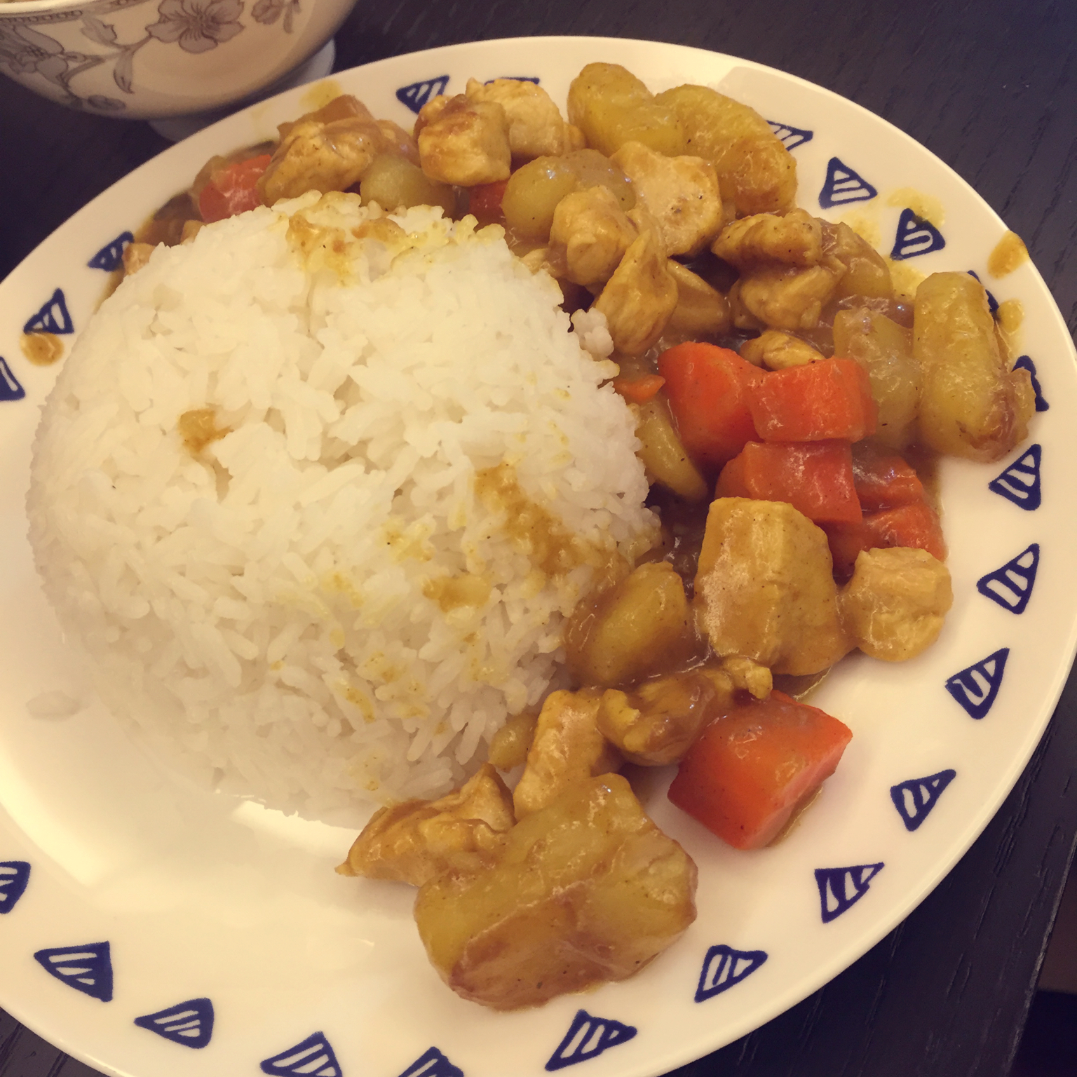 咖喱土豆鸡饭