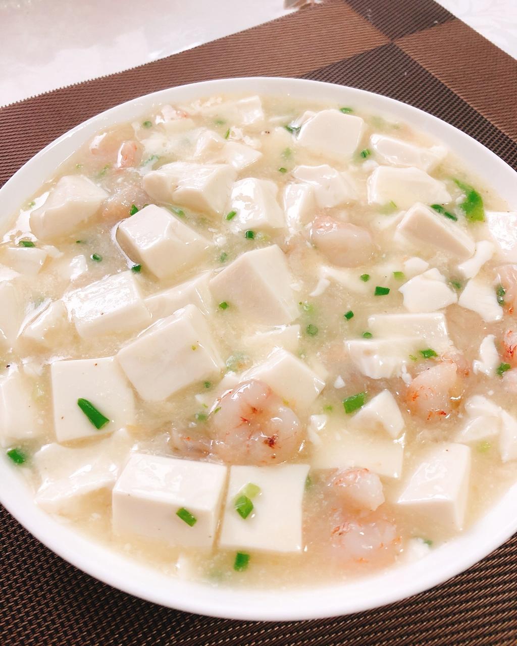 虾仁豆腐羹