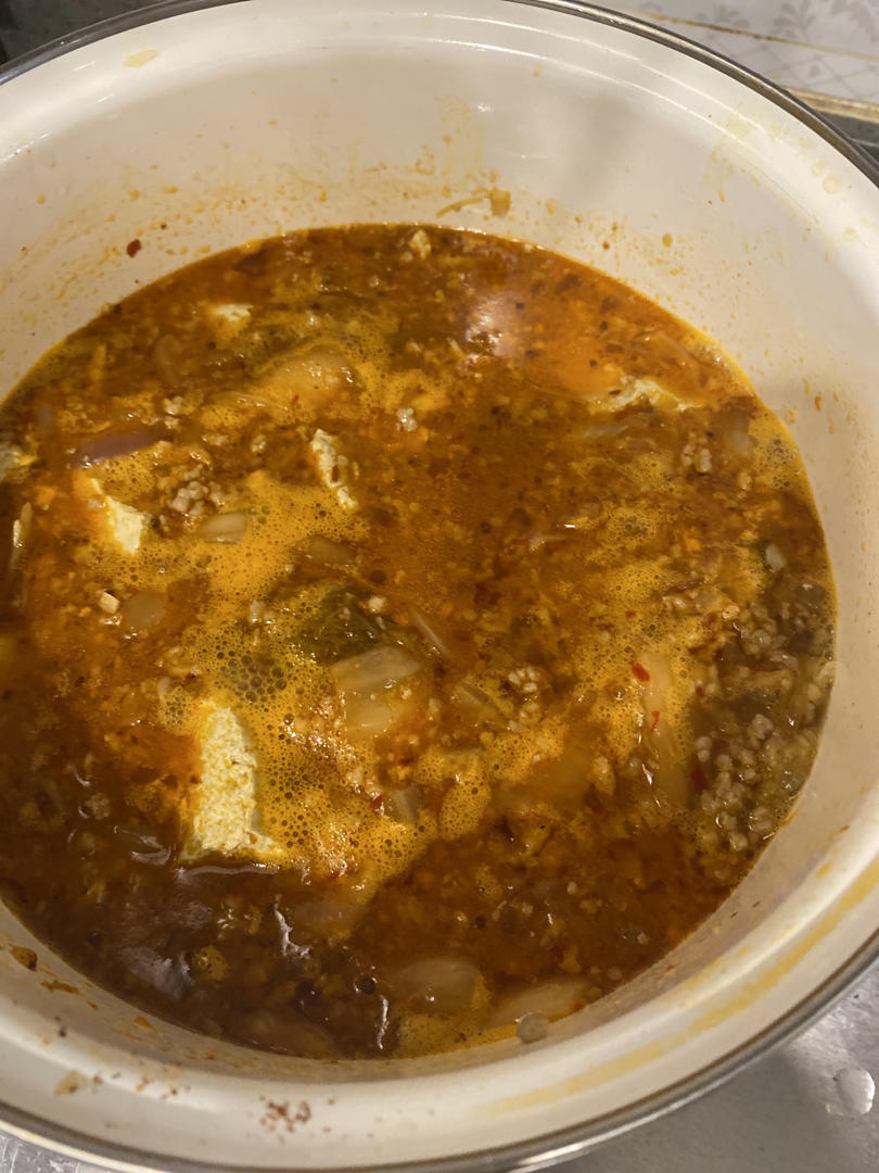 韩国大妈亲授— 韩式泡菜豆腐汤