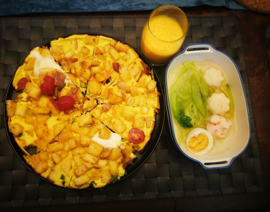 快手馒头伪披萨