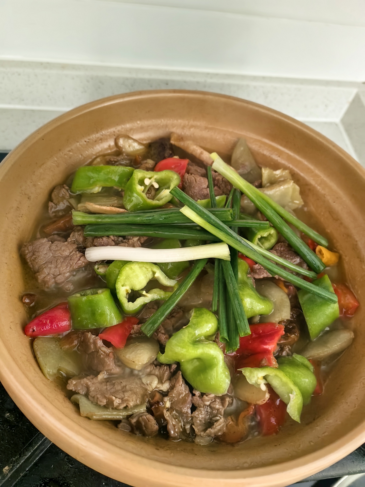 牛肉炖扁豆，一道常德人都喜欢吃的钵钵菜