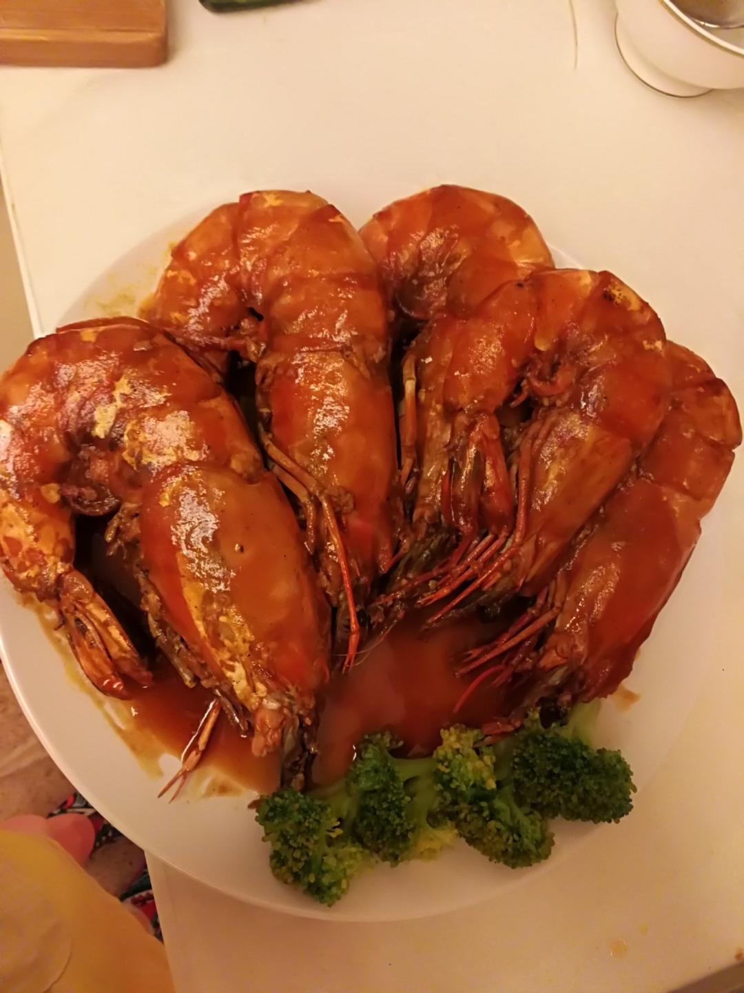 油焖大虾