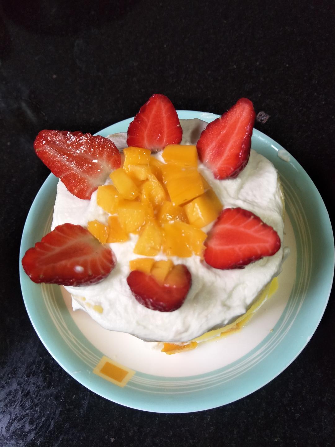 货真价实的水果千层