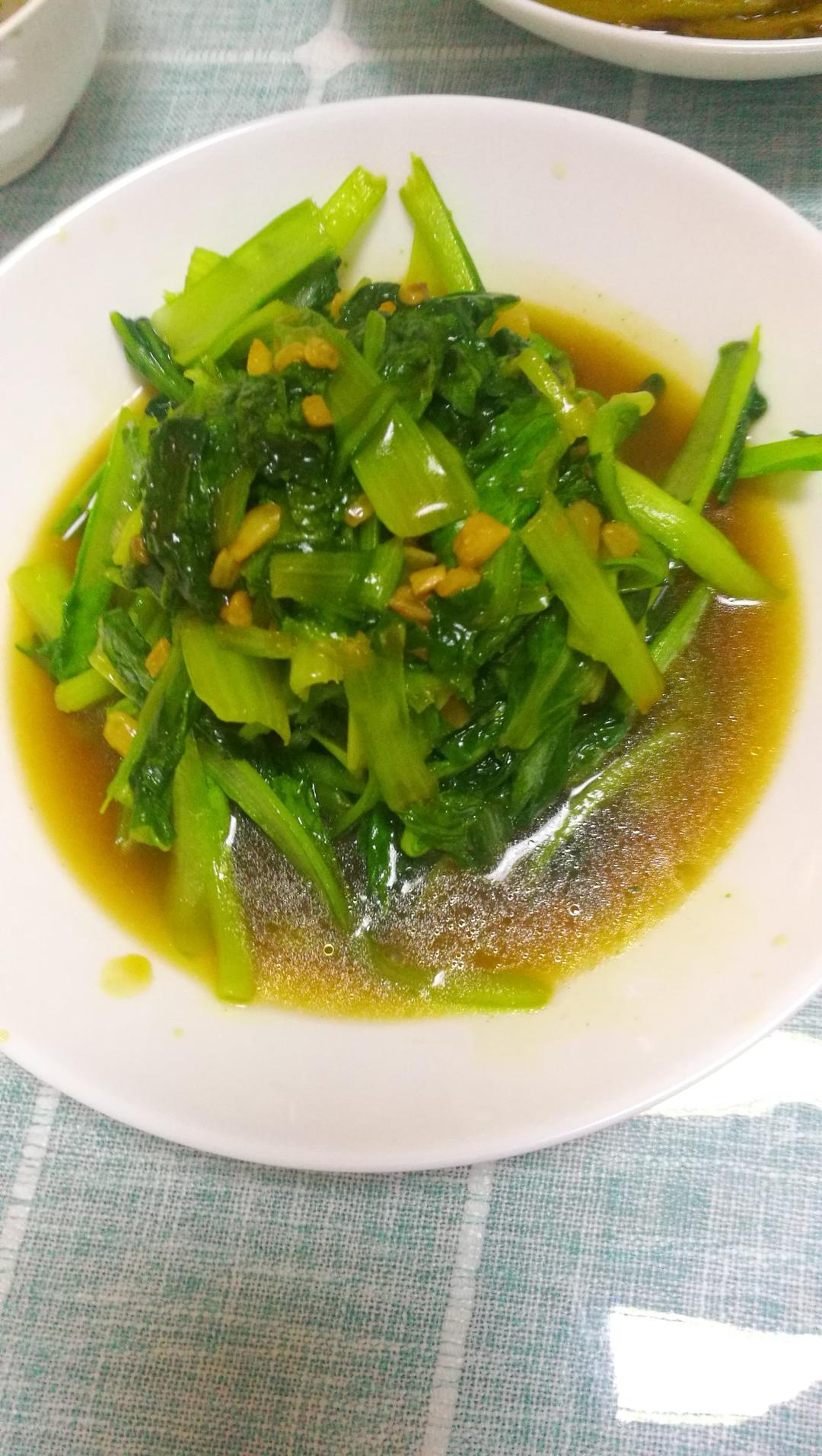 蒜蓉油麦菜（蚝油）