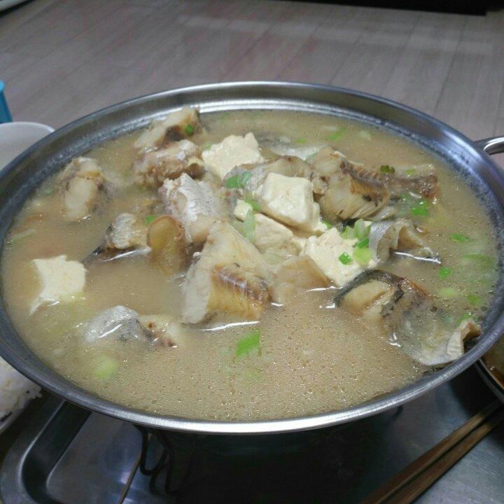 半夏慕清欢做的明太鱼炖豆腐