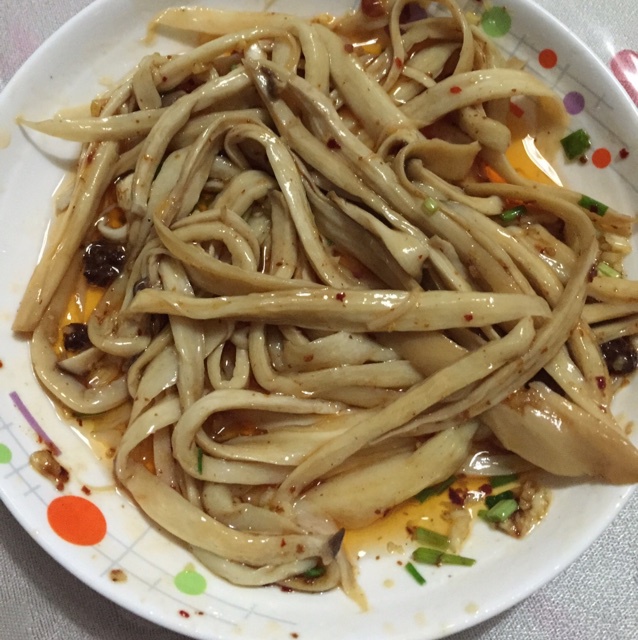 油泼杏鲍菇（凉菜