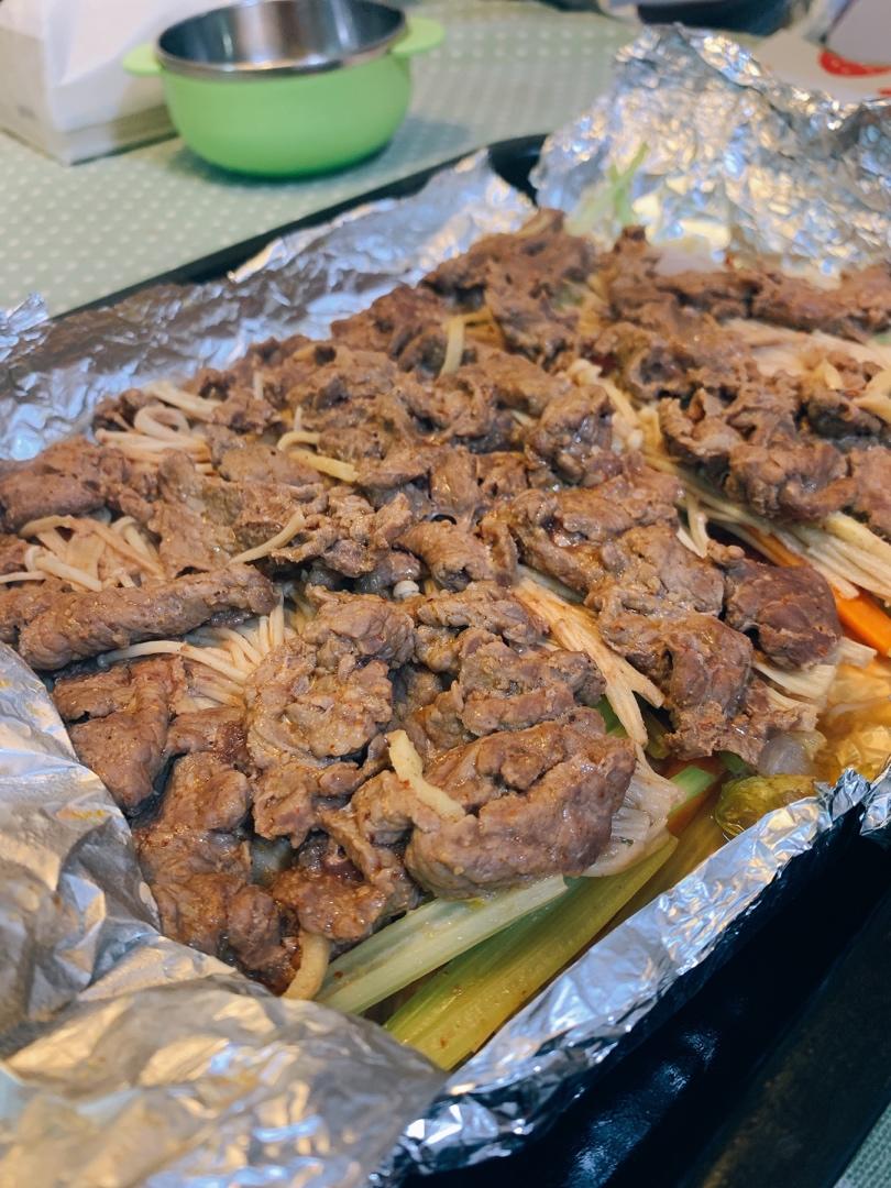 锡纸焗牛肉