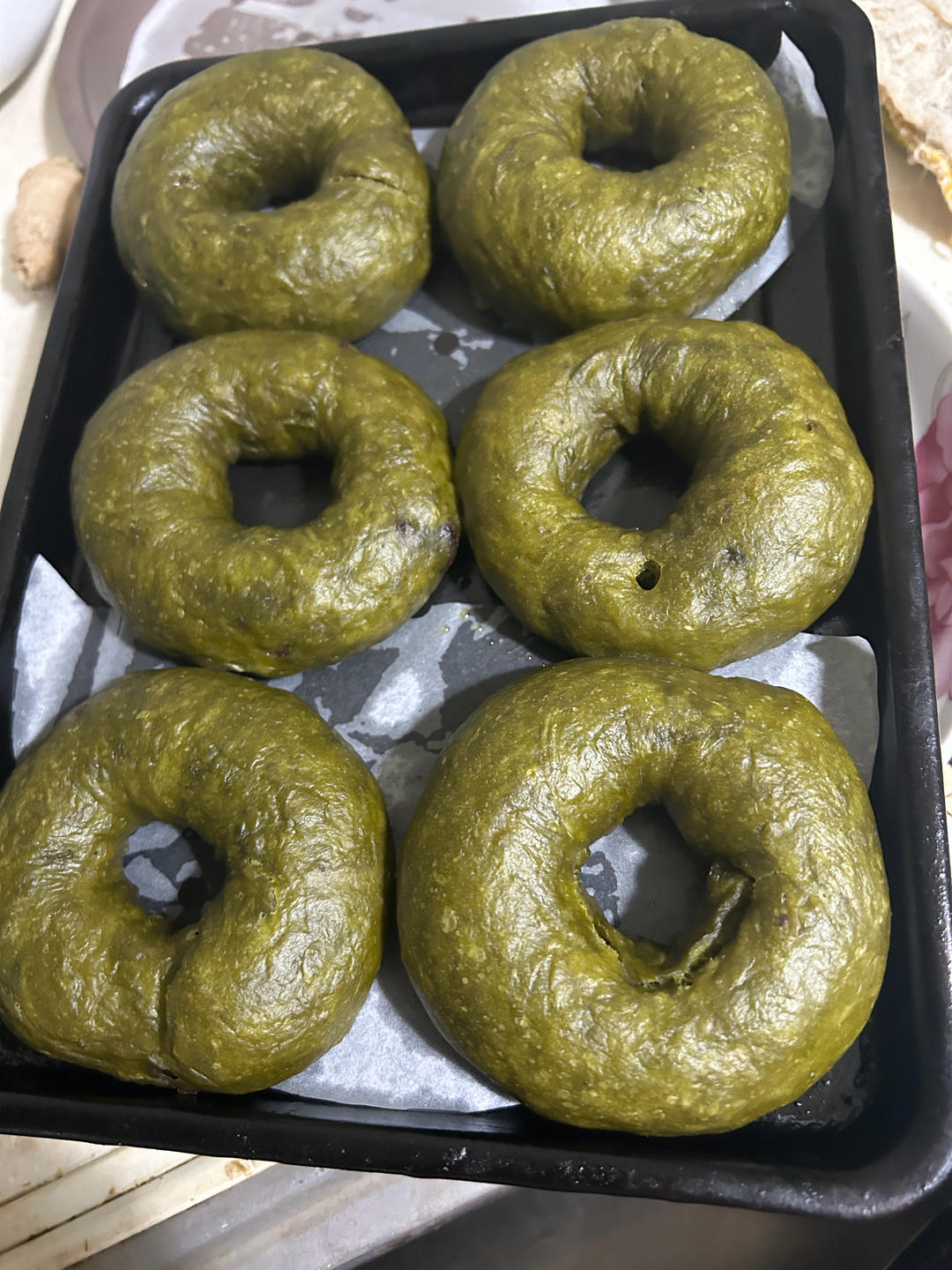 抹茶贝果