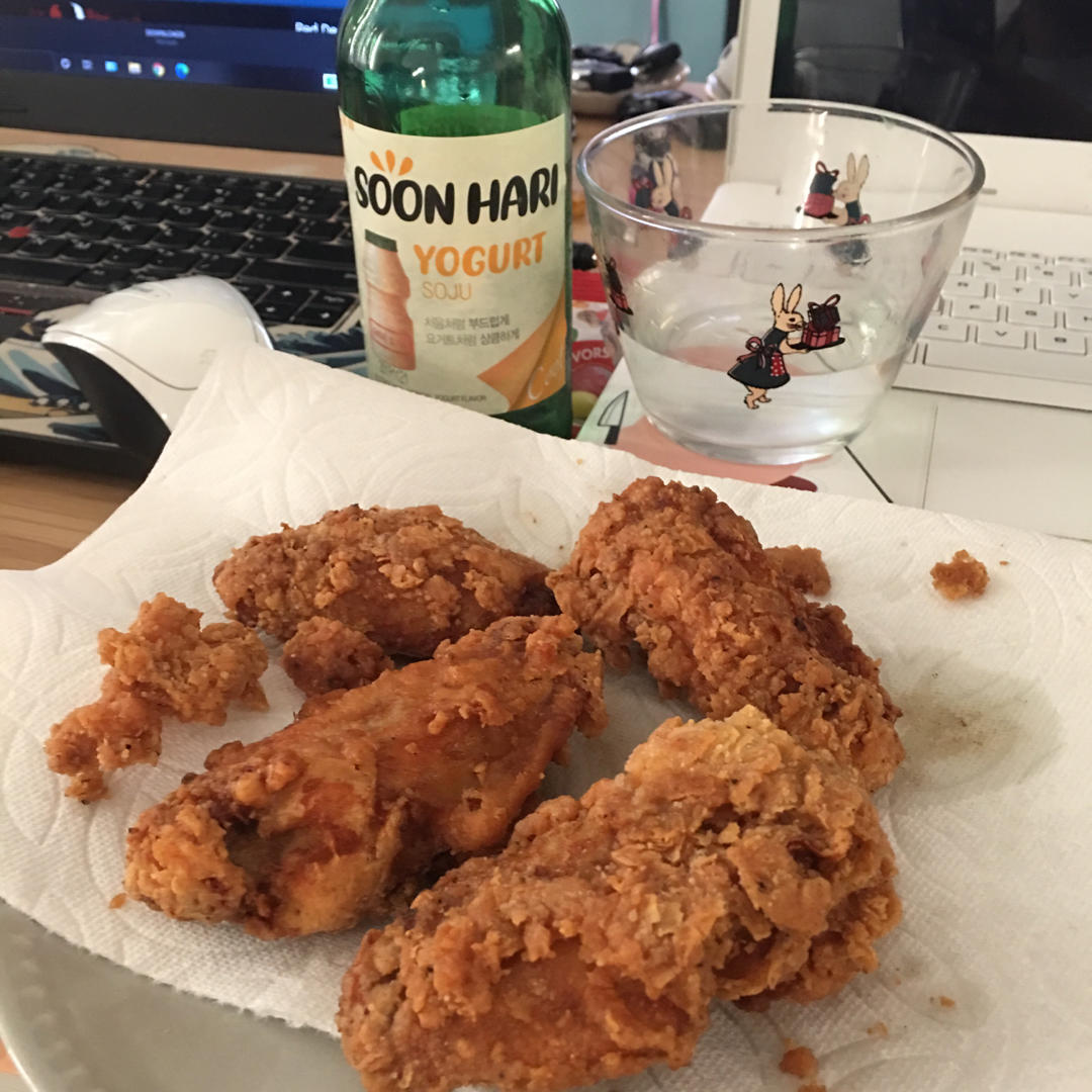 蒜香炸鸡翅