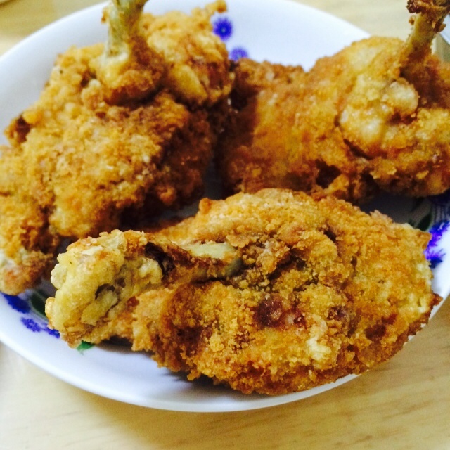 啤酒和炸鸡