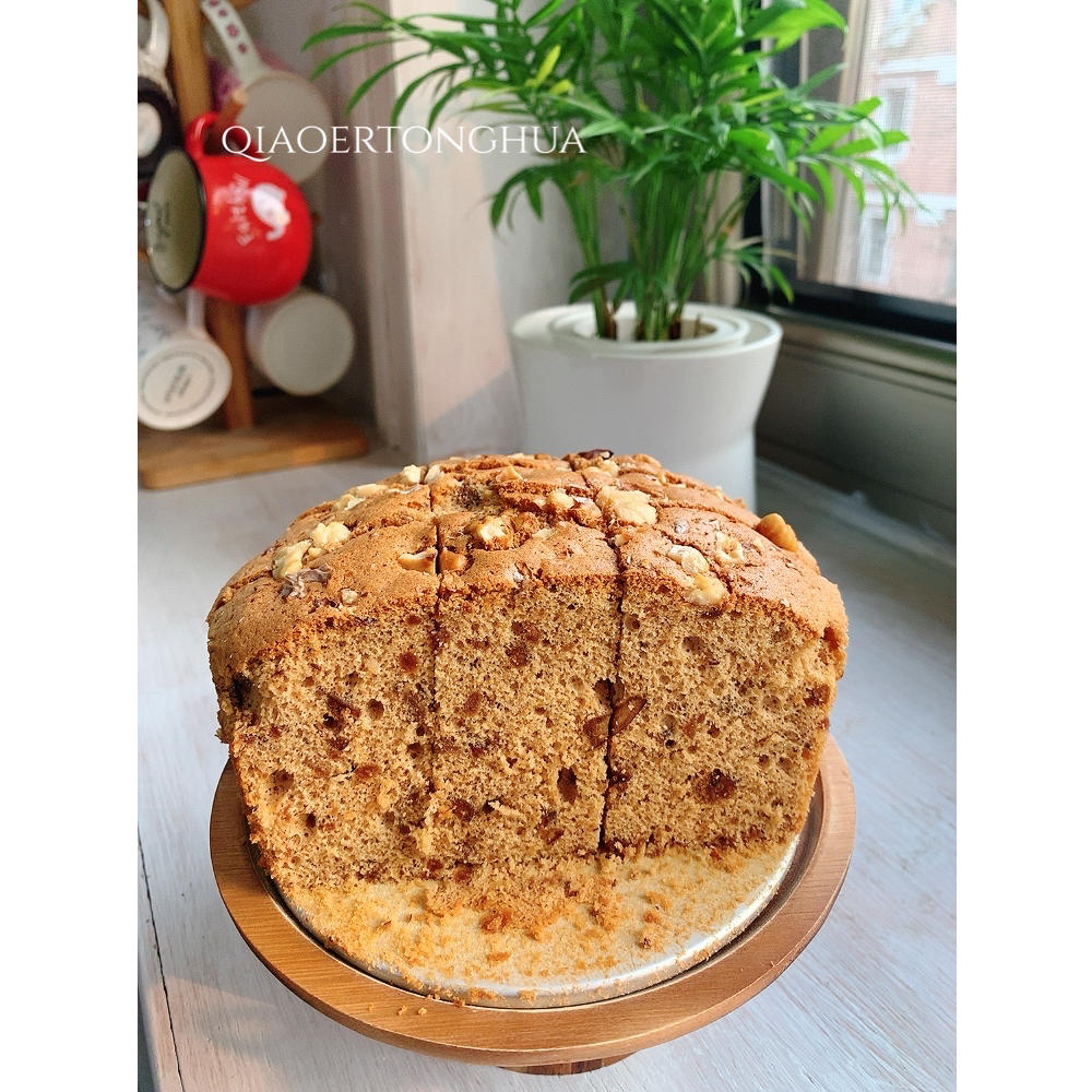 红枣糕—不放泡打粉和小苏打，照样松软香甜！