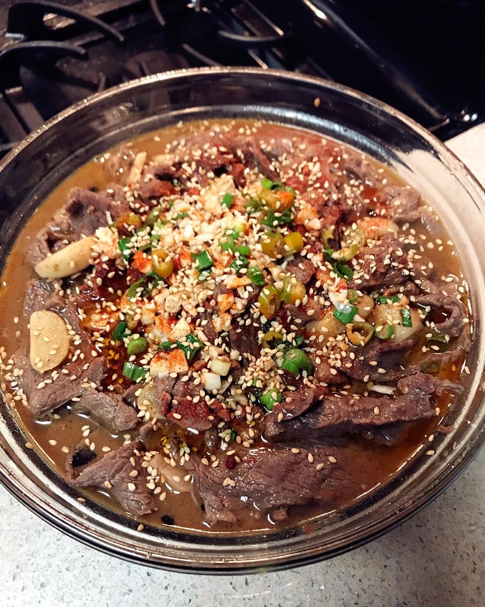 水煮牛肉