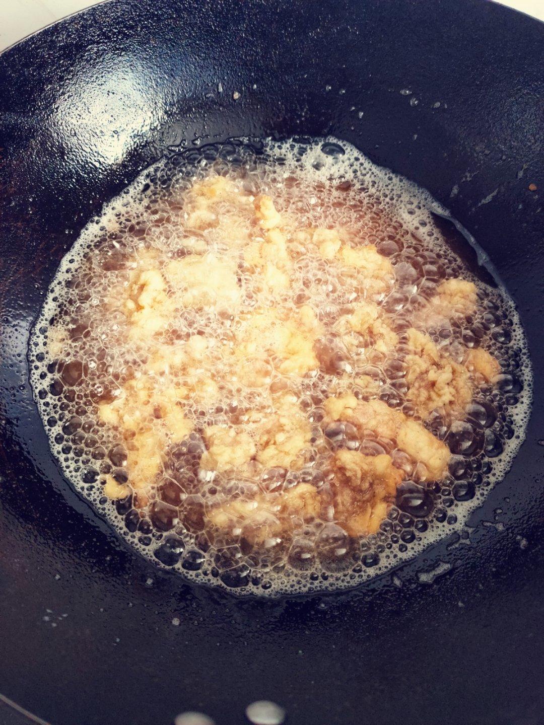 自制鸡米花(油炸)