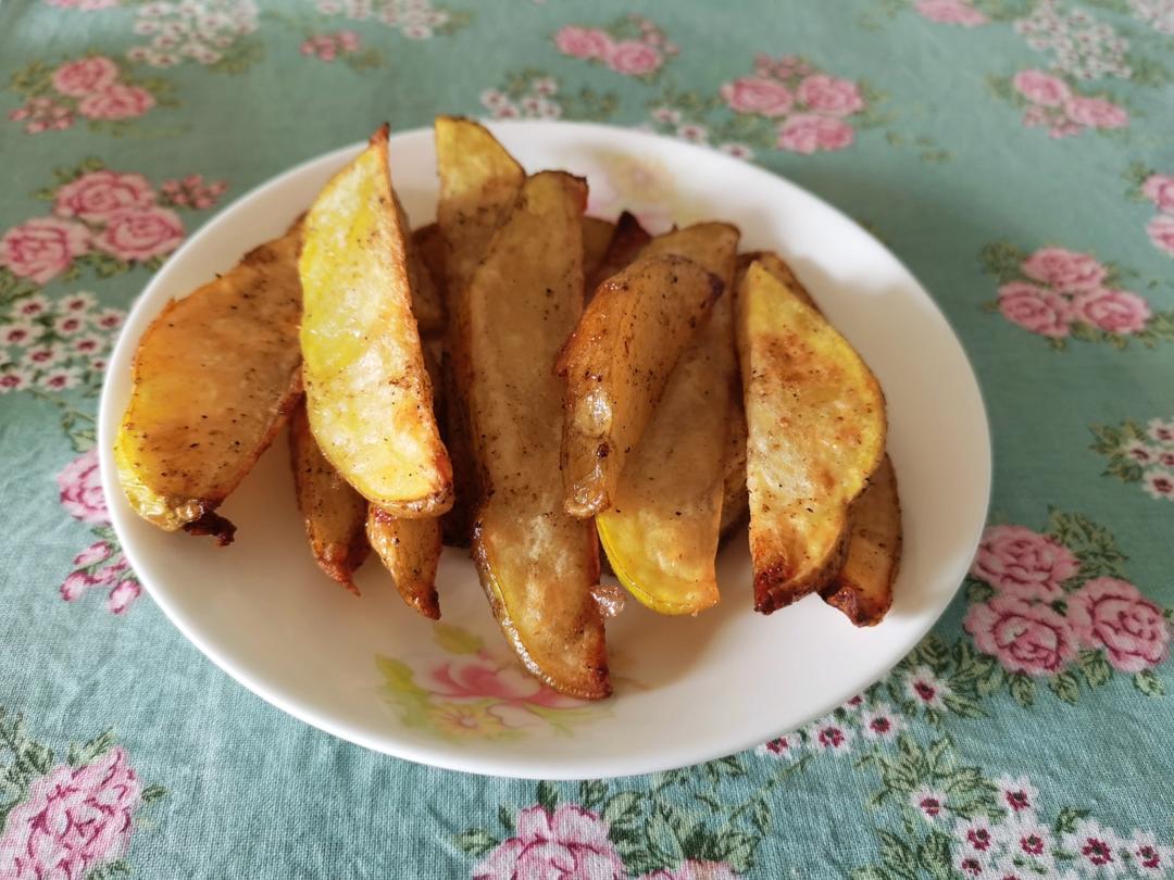 低脂烤薯角烤箱版教程✔️2块钱就能吃过瘾！！