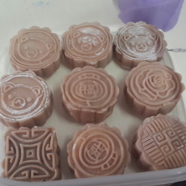 冰皮月饼～面包机版