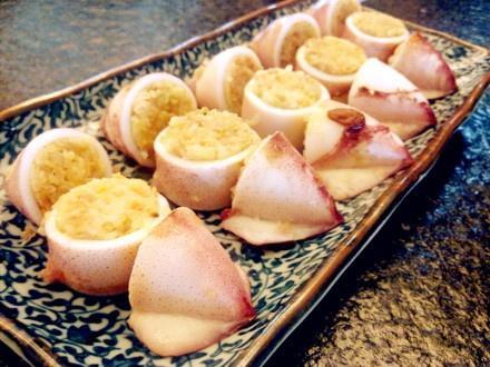 鱿鱼包饭的做法