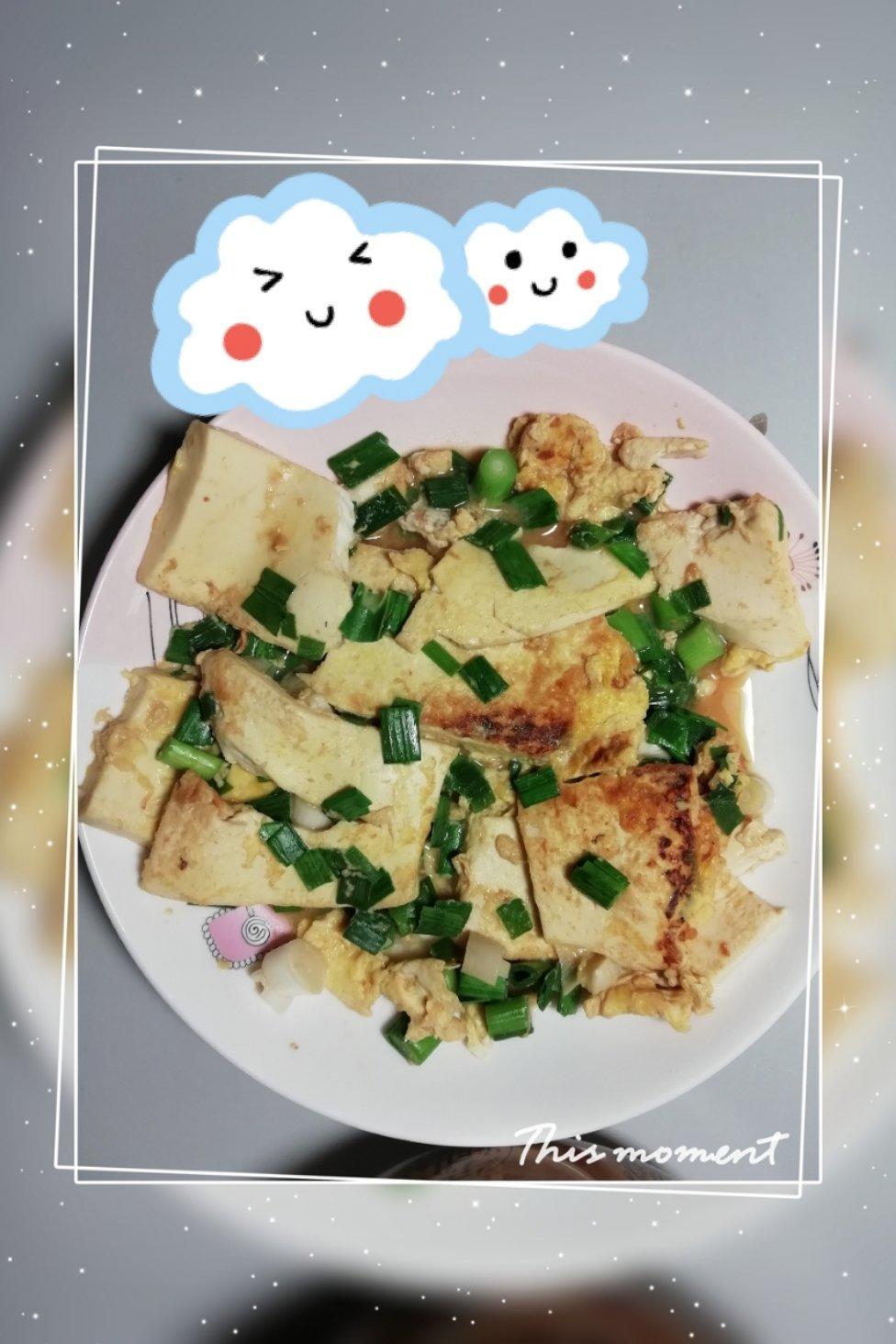 蚝油嫩豆腐