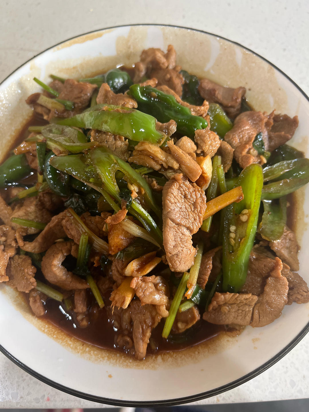 葱爆羊肉~味道超赞不膻有诀窍