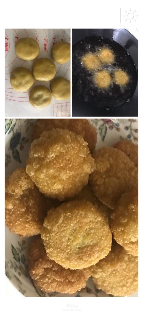 张家口人都爱吃的黄米面炸糕