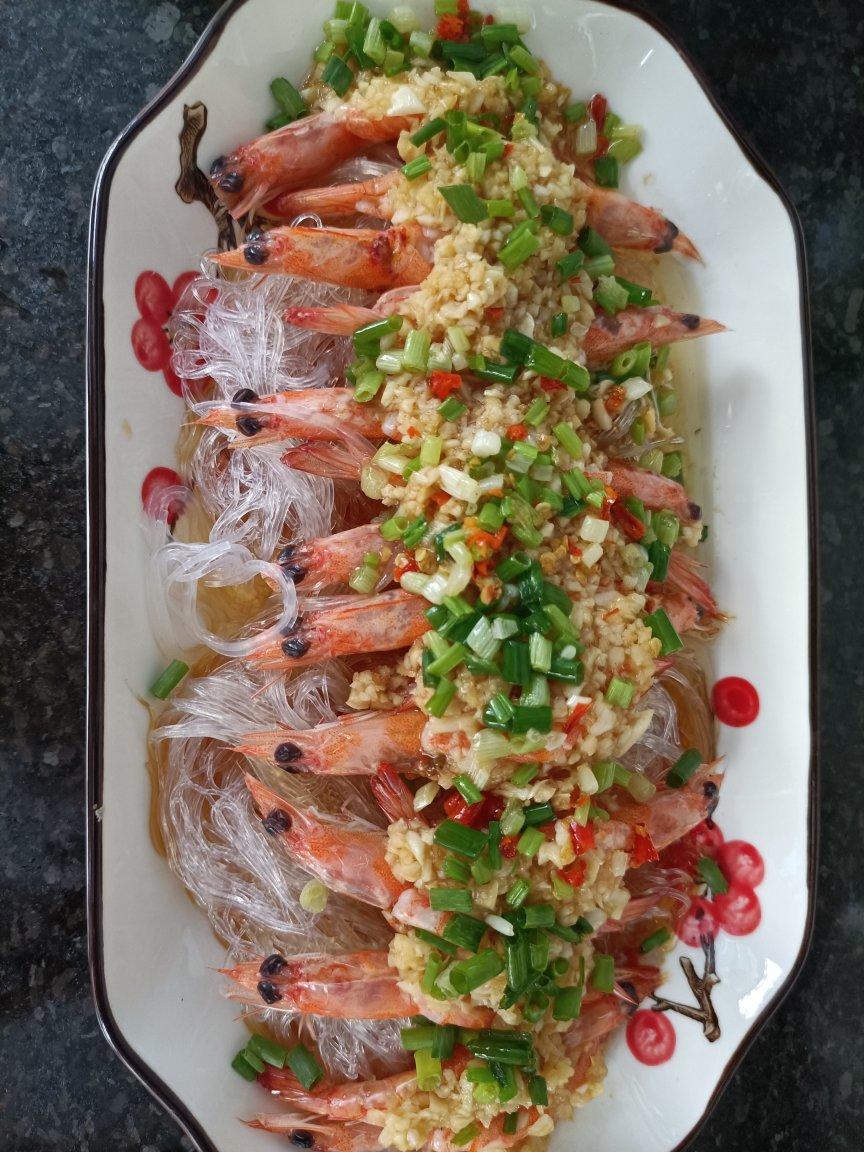 蒜蓉粉丝蒸虾