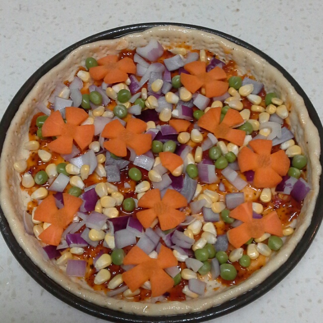 随心所欲做披萨之------黑椒猪肉披萨