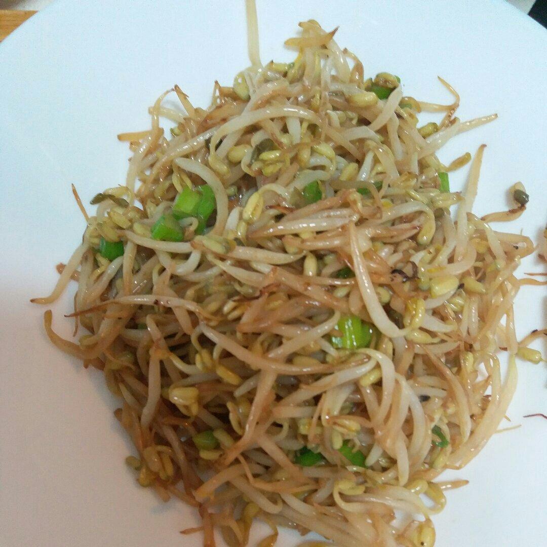 素炒豆芽