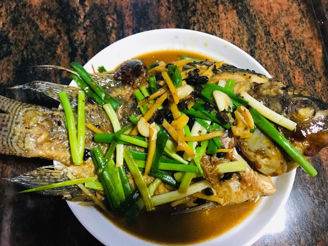 家常菜：红烧罗非鱼