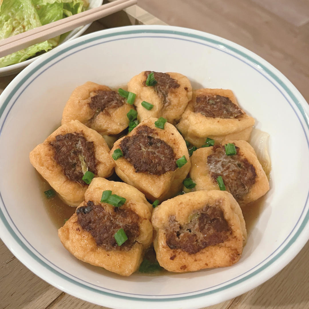 家乡味—油豆腐塞肉