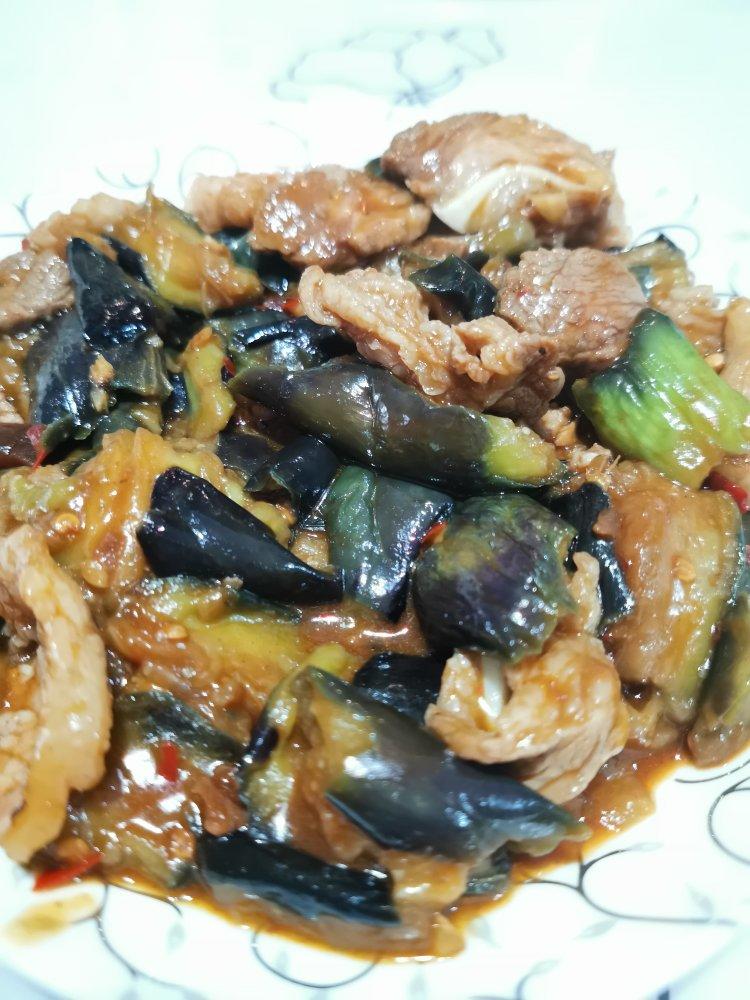 红烧肉沫茄子