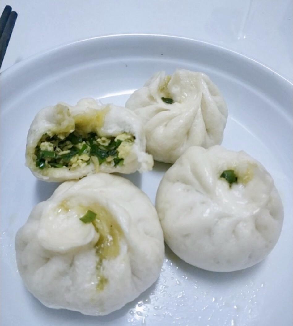 韭菜鸡蛋包子