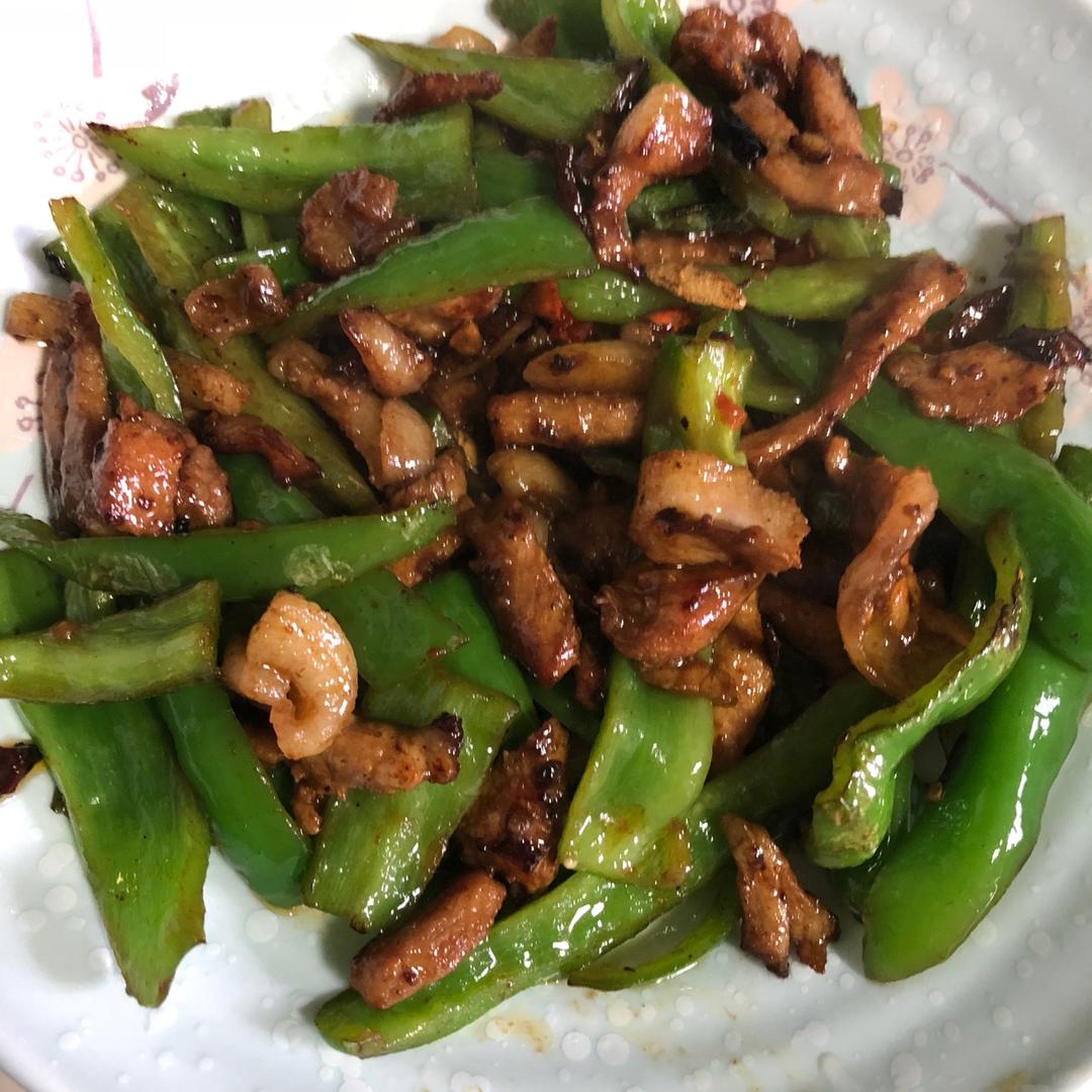 青椒炒肉