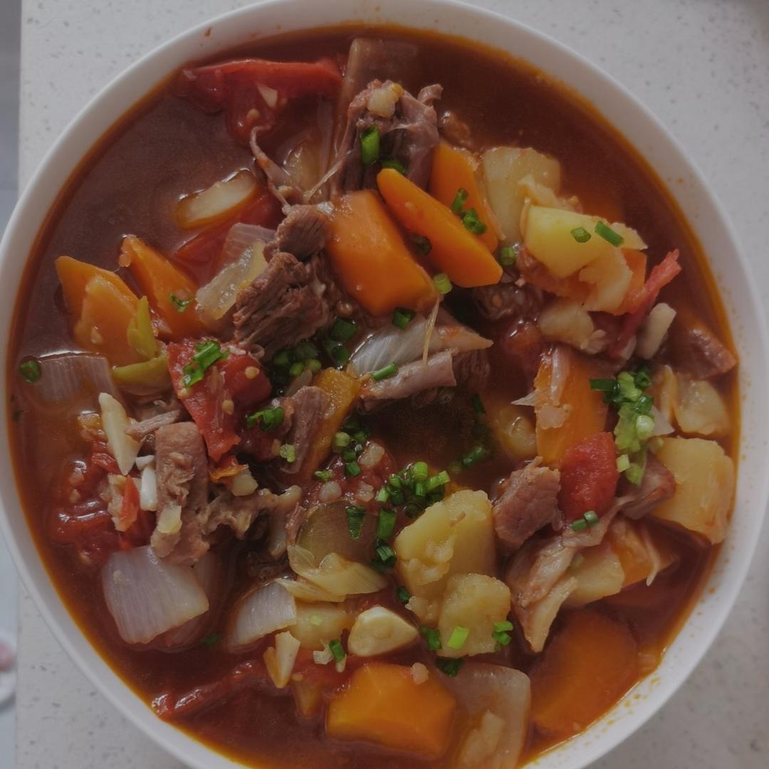 番茄土豆炖牛腩