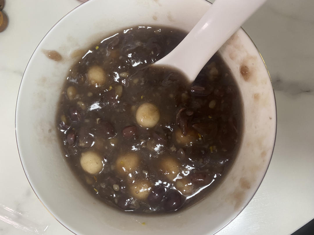 超治愈的赤豆小圆子