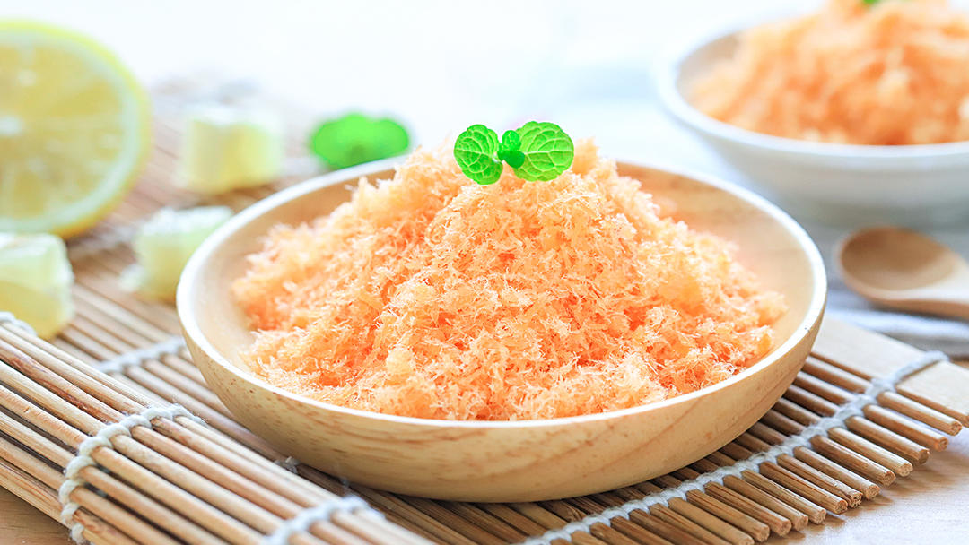 三文鱼肉松的做法