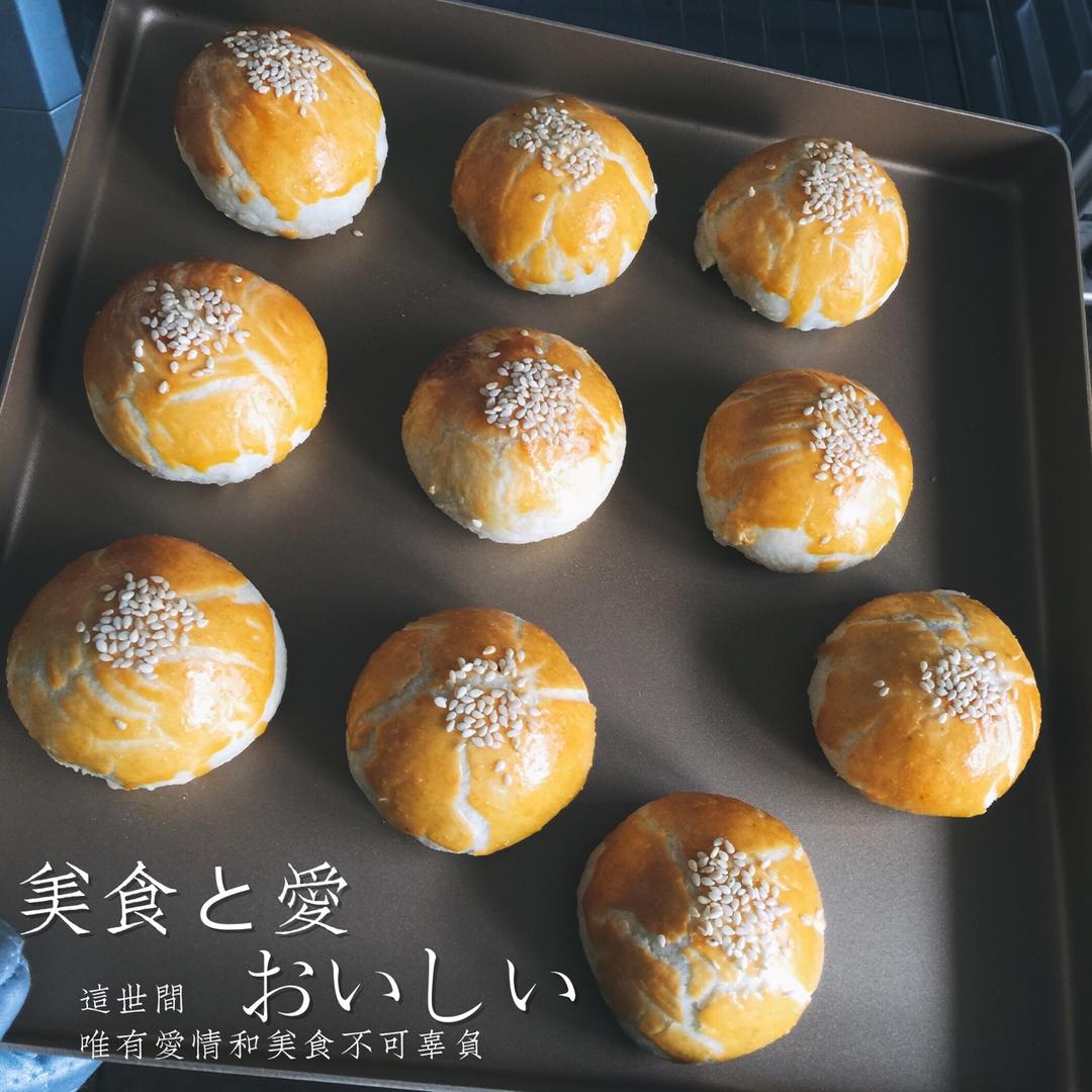 不用揉出膜、不用醒面就能酥掉渣的中式酥皮点心