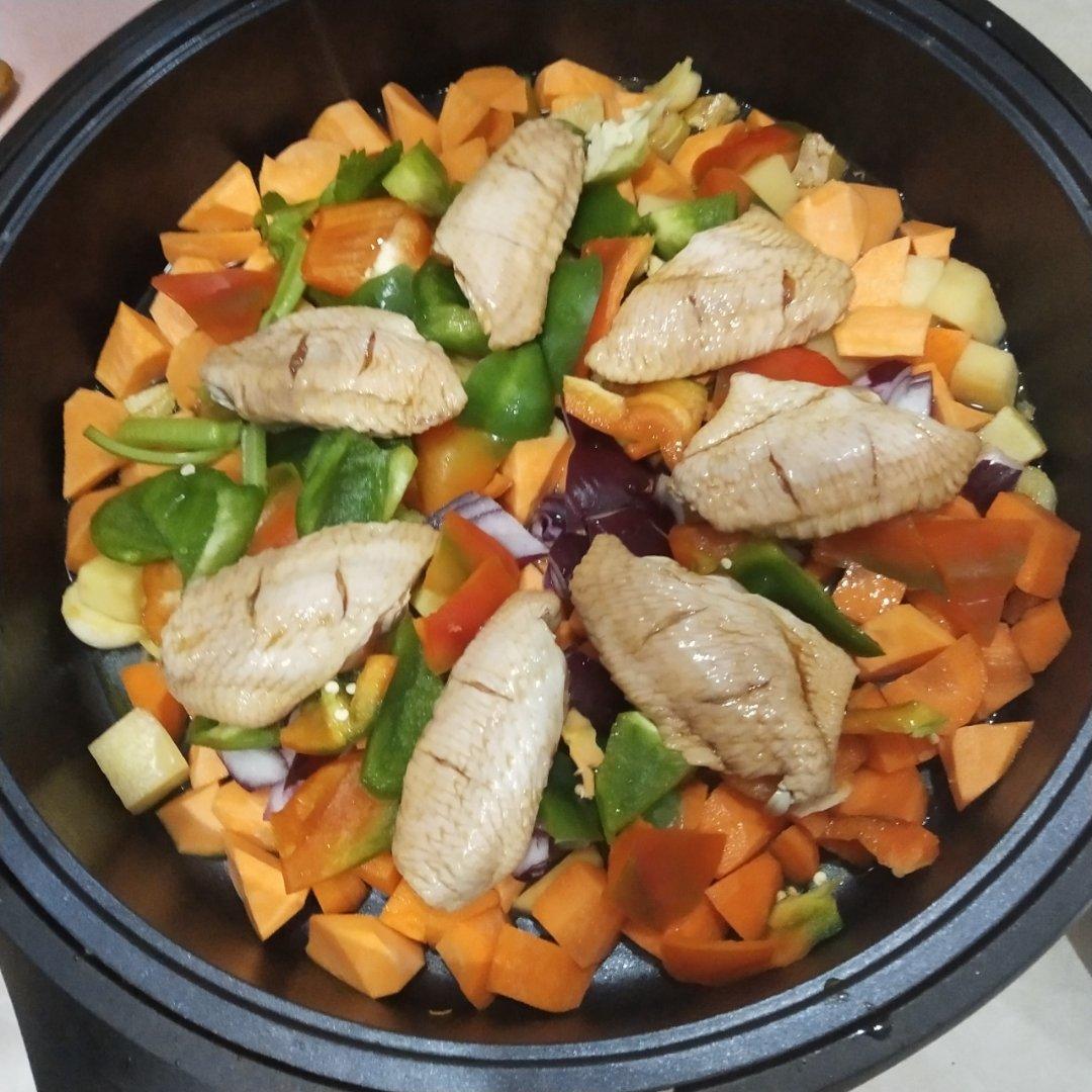 堂妈教你三汁鸡翅焖锅