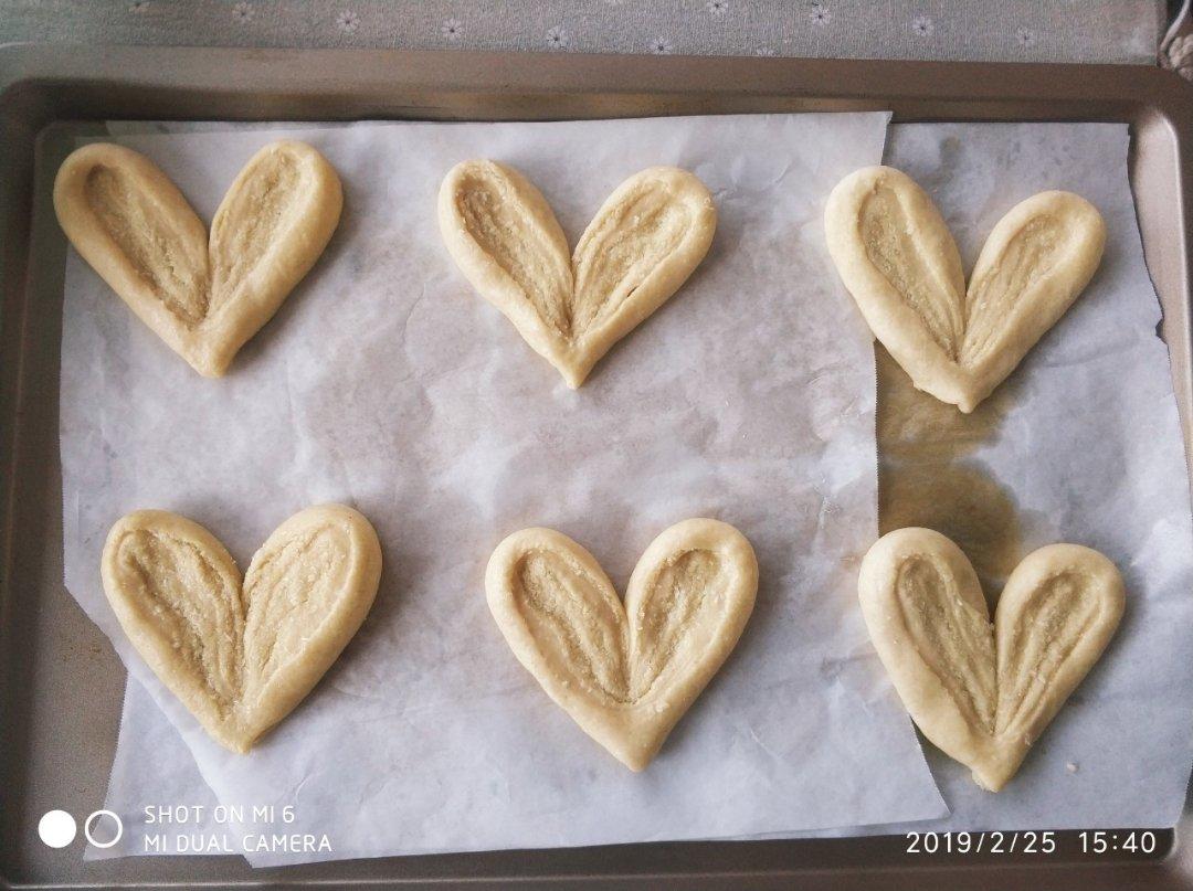心形椰蓉面包