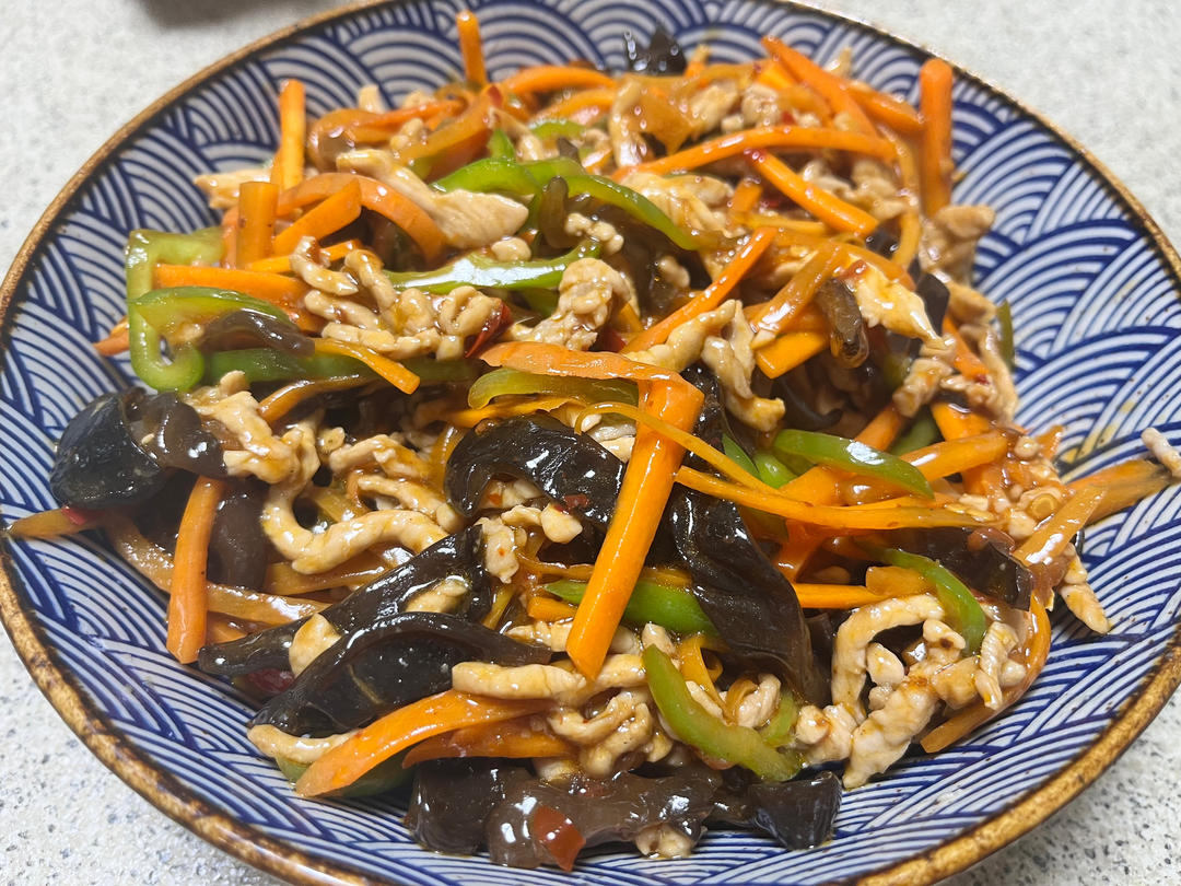 超级下饭鱼香肉丝（不辣版）