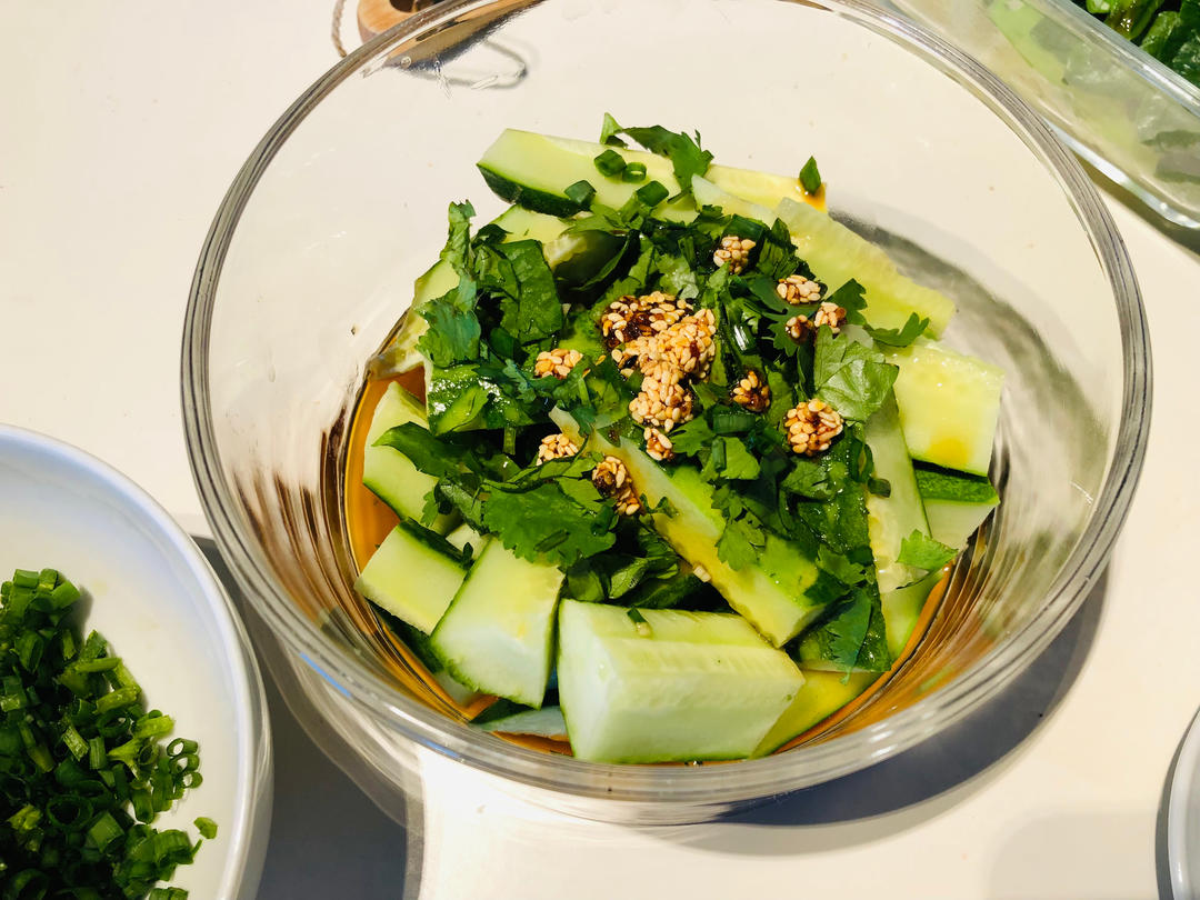 🔥5分钟完成✅巨好吃的凉拌黄瓜❗️清脆爽口‼️