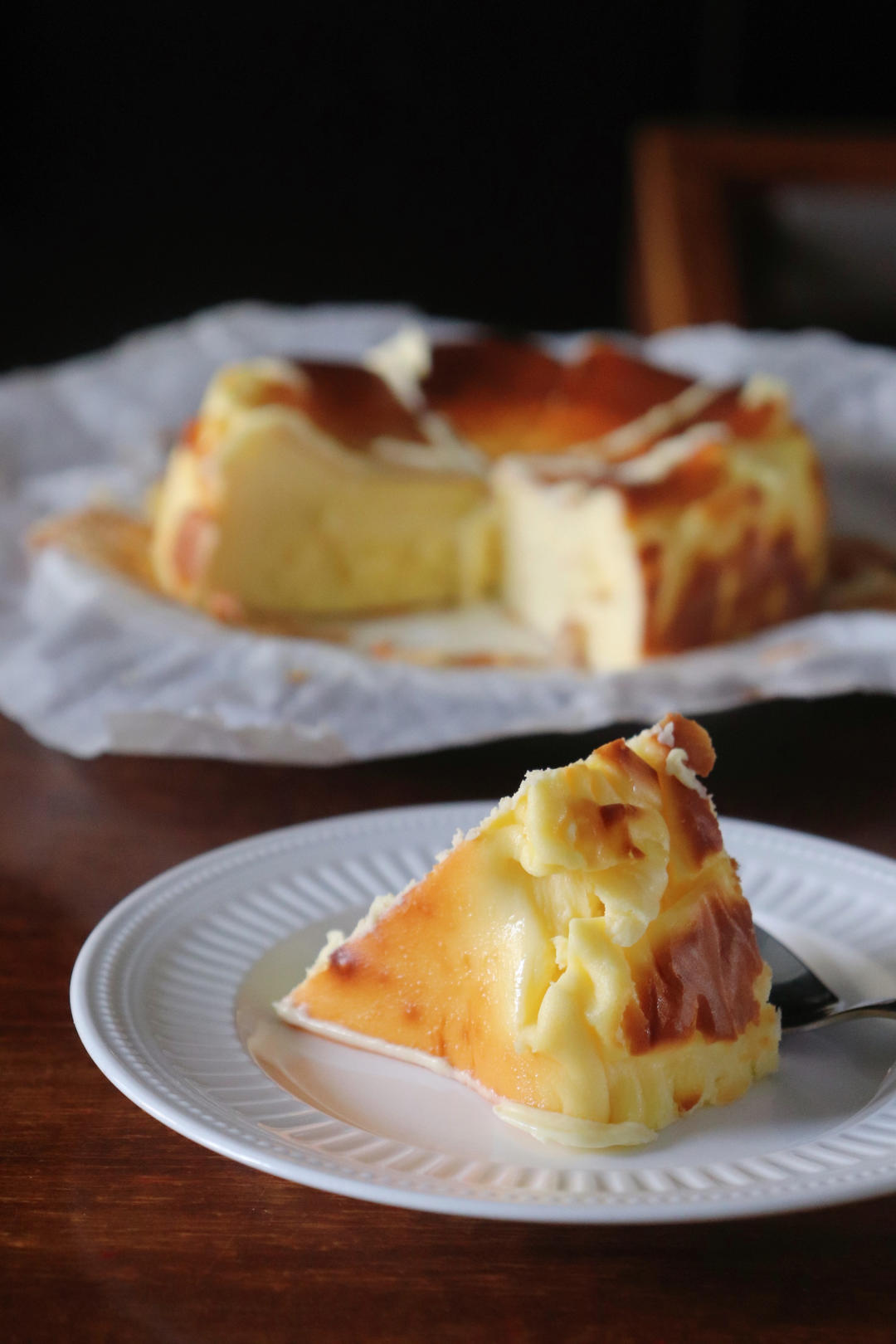 巴斯克芝士蛋糕『最简单的蛋糕』零失败🔥芝士控