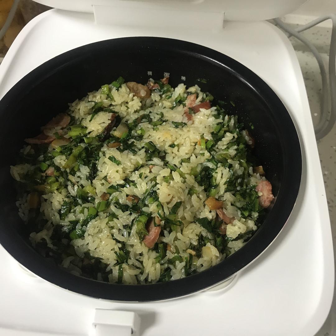 电饭锅咸肉菜饭