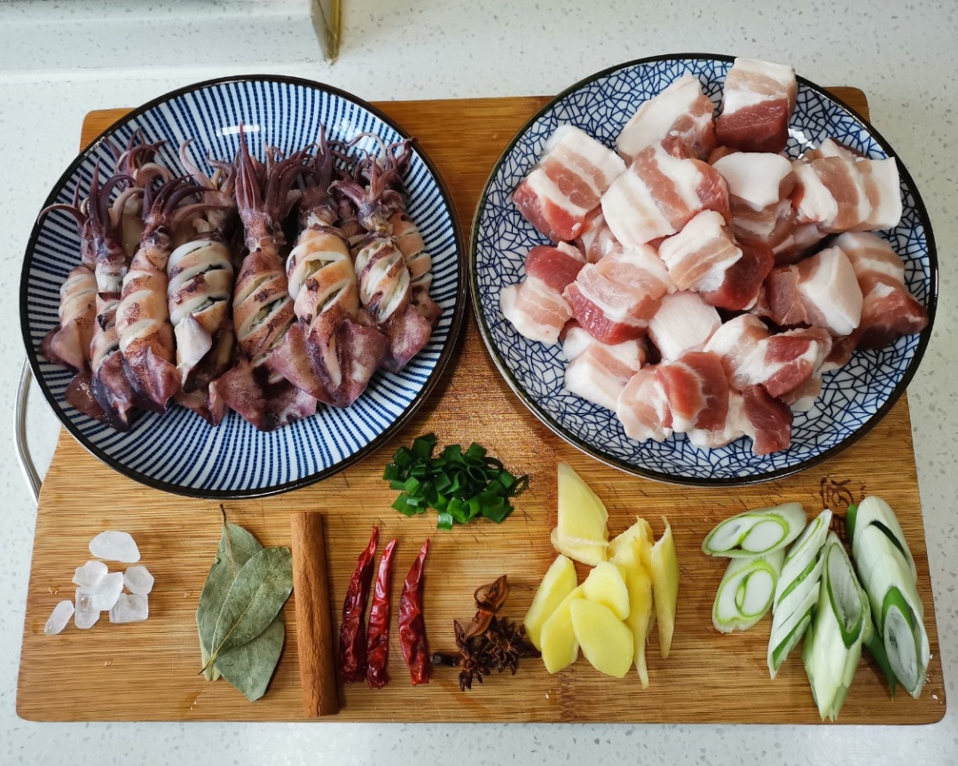 『荤』海兔红烧肉的做法 步骤2