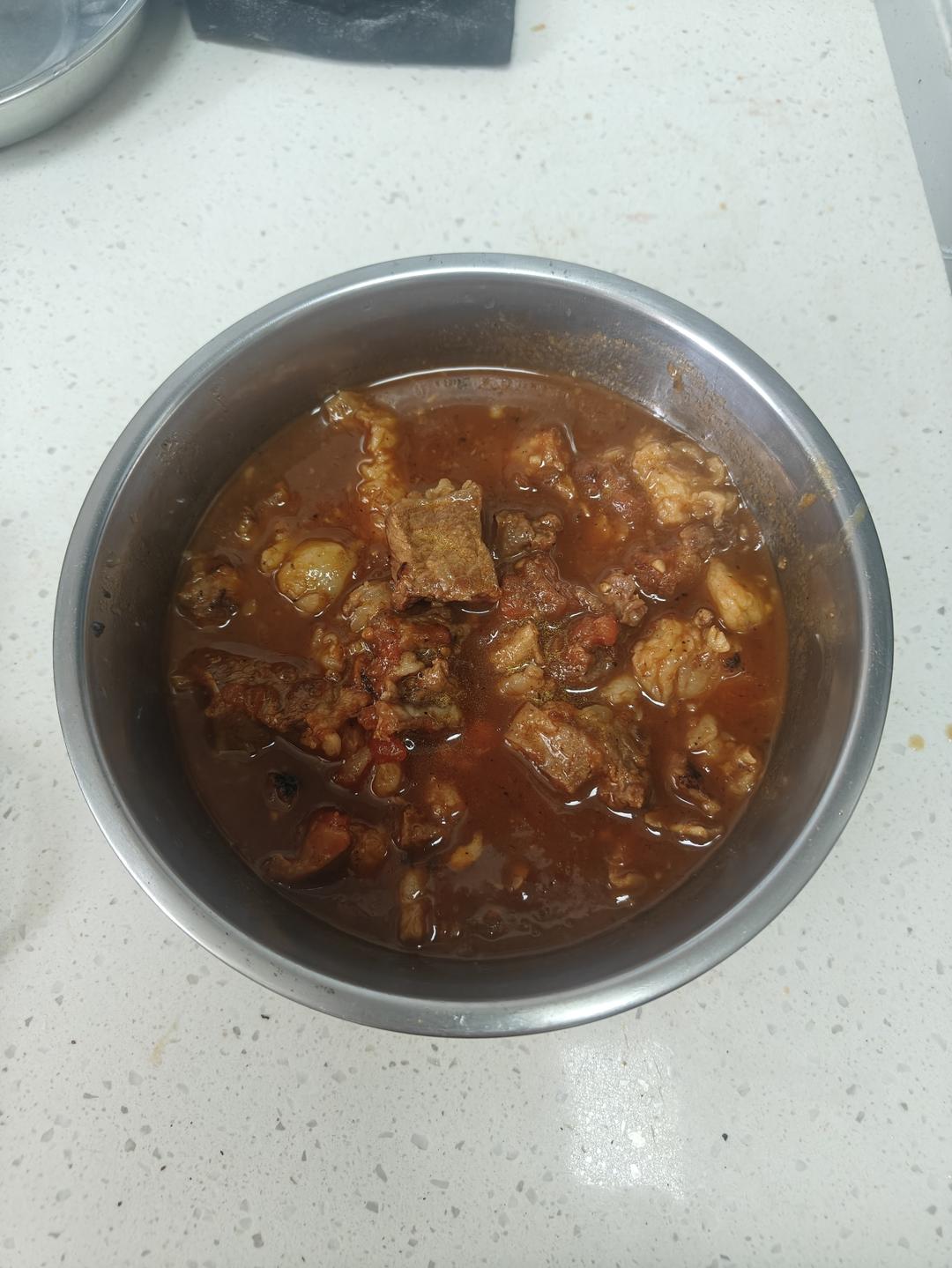超级简单的番茄炖牛肉